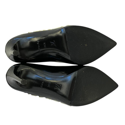 Louis Vuitton Callback Line Patent Leather Pumps Black Spring Summer Fall — view 6