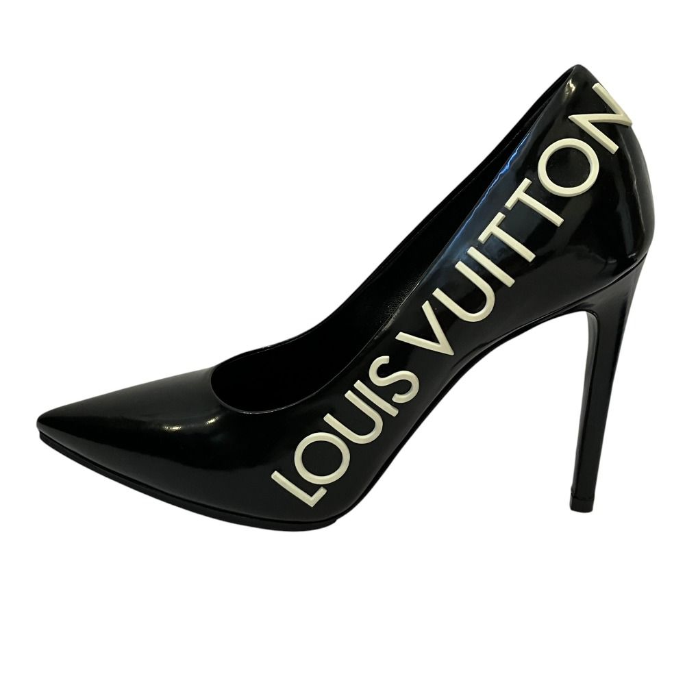 Louis Vuitton Callback Line Patent Leather Pumps Black Spring Summer Fall — view 5