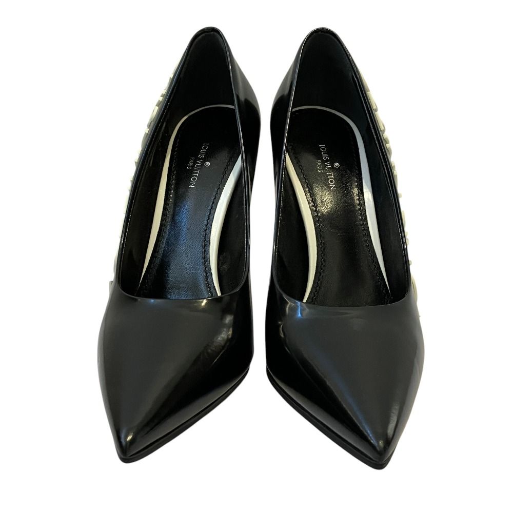 Louis Vuitton Callback Line Patent Leather Pumps Black Spring Summer Fall — view 2