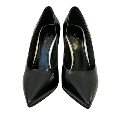 Louis Vuitton Callback Line Patent Leather Pumps Black Spring Summer Fall — view 2