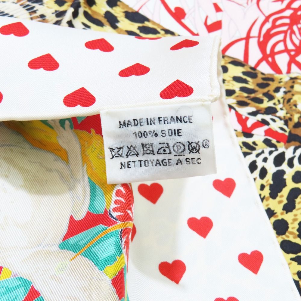Hermes Silk 100% Carre 90 Jungle Love Scarf Multicolor — view 5