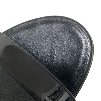 Chanel CC Logo Ankle Strap Sandals Black Spring Summer — view 8