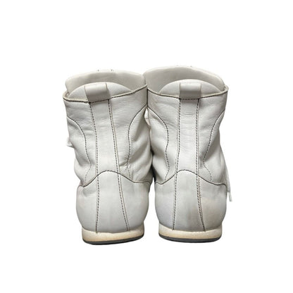 Hermes H Logo Leather High Top Sneakers White Spring Summer Fall Winter — view 4