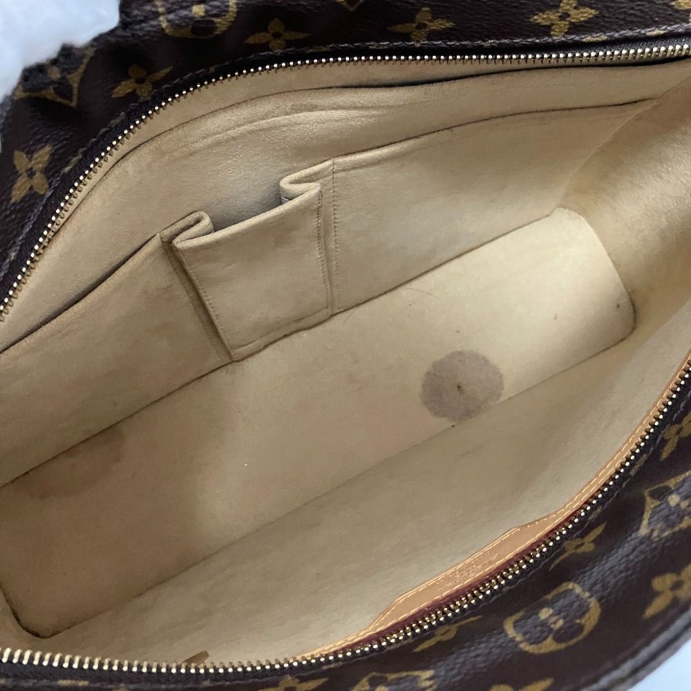 Louis Vuitton Luco Monogram Tote Bag Brown — view 7