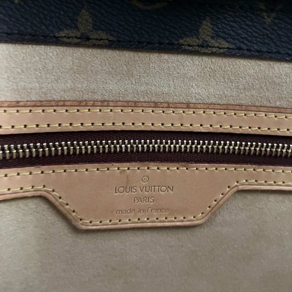 Louis Vuitton Luco Monogram Tote Bag Brown — view 6