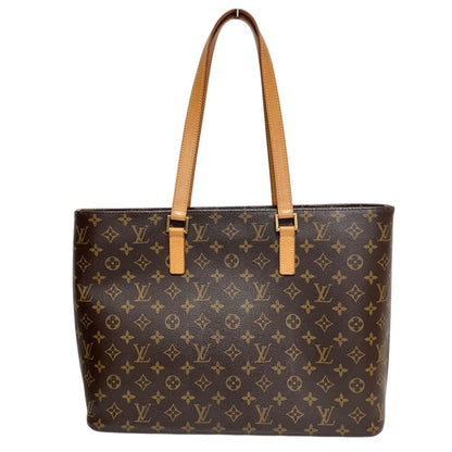 Louis Vuitton Luco Monogram Tote Bag Brown