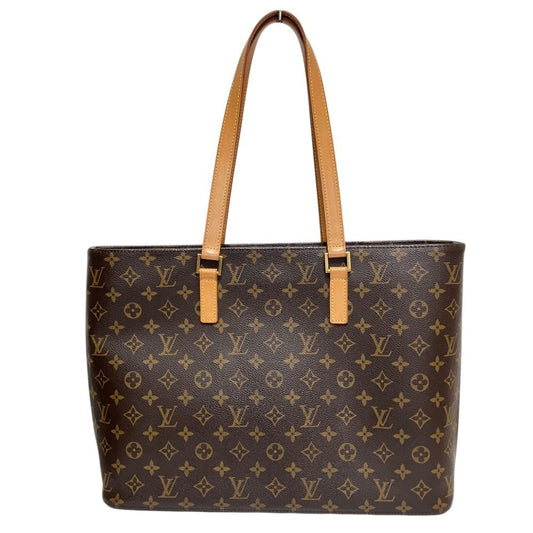Louis Vuitton Luco Monogram Tote Bag Brown