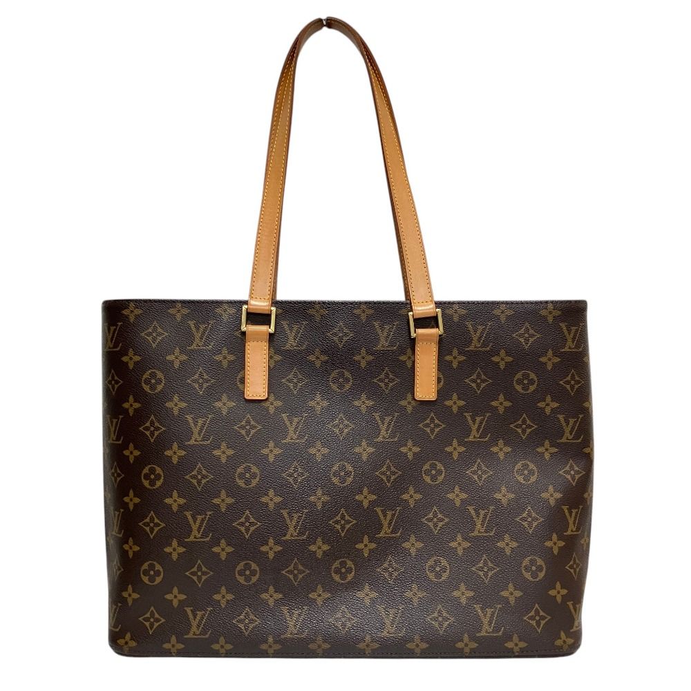 Louis Vuitton Luco Monogram Tote Bag Brown — view 3