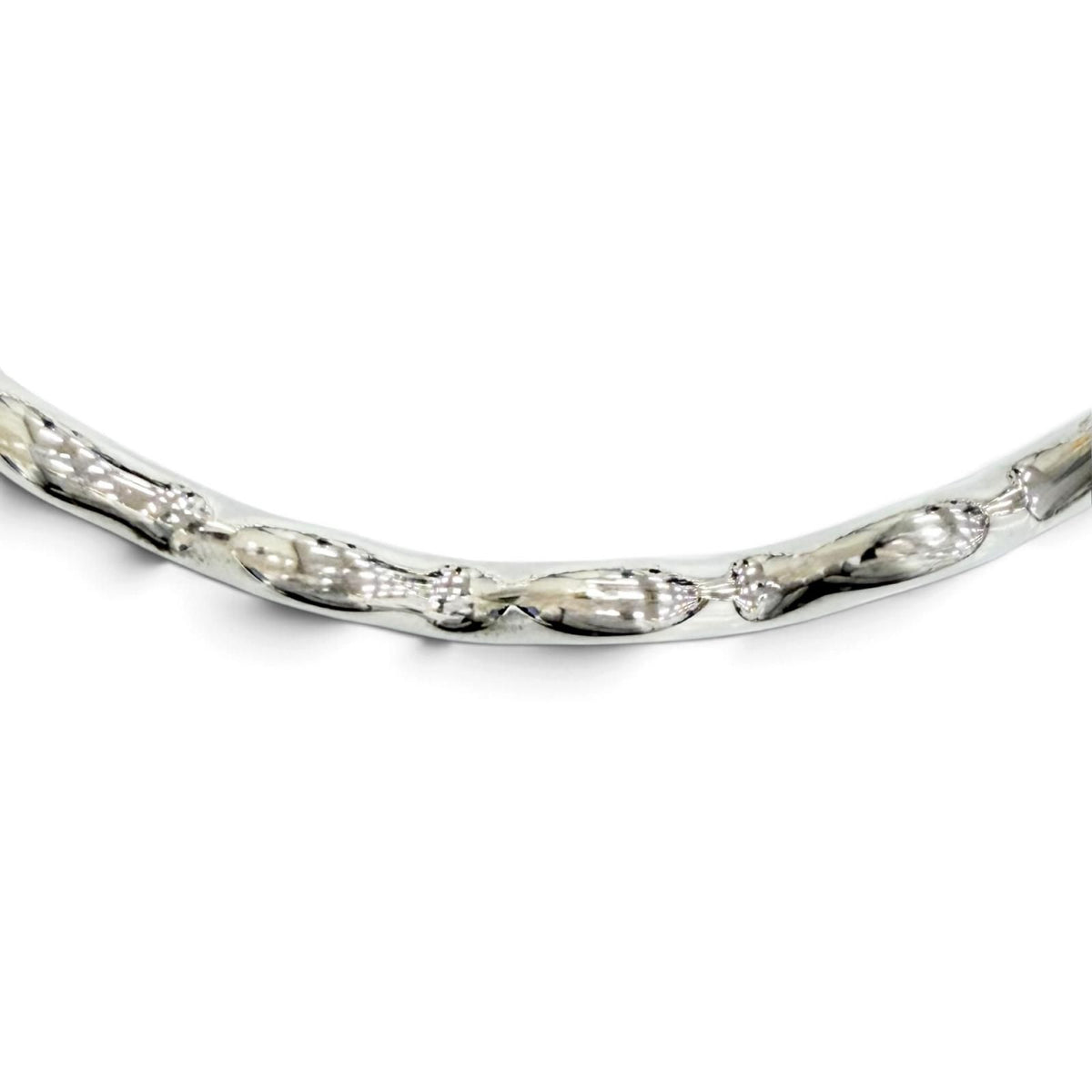 Tiffany & Co Paloma Picasso Zigzag Wave Bangle 925 Bracelet — view 3