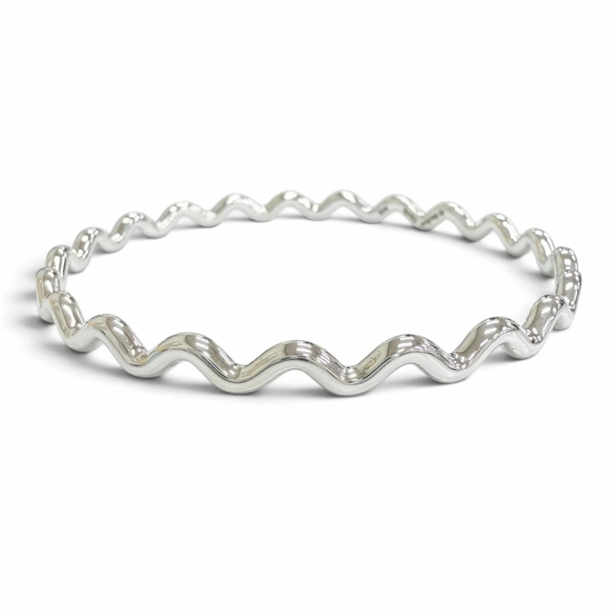 Tiffany & Co Paloma Picasso Zigzag Wave Bangle 925 Bracelet