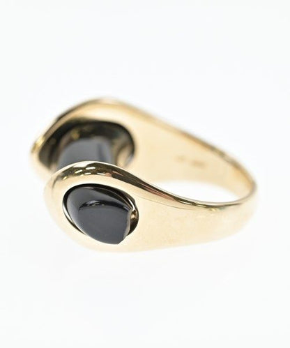 Gucci Onyx Ring 18K Yellow Gold New — view 5