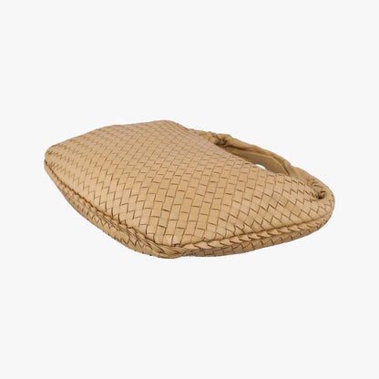 Bottega Veneta Intrecciato Beige Lambskin — view 6