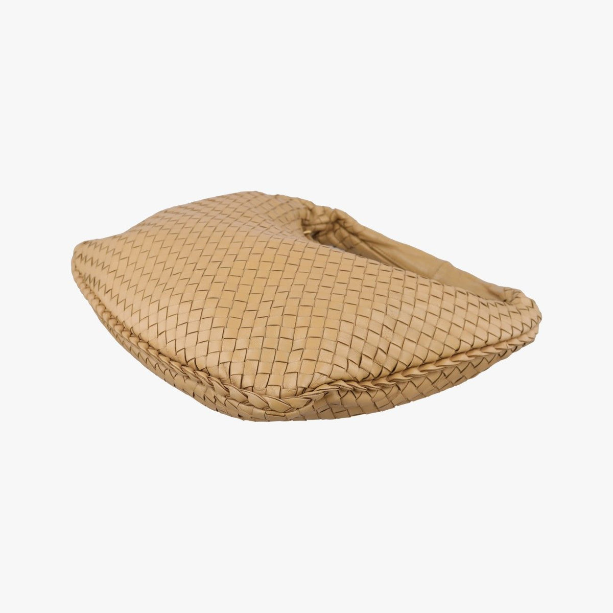 Bottega Veneta Intrecciato Beige Lambskin — view 4