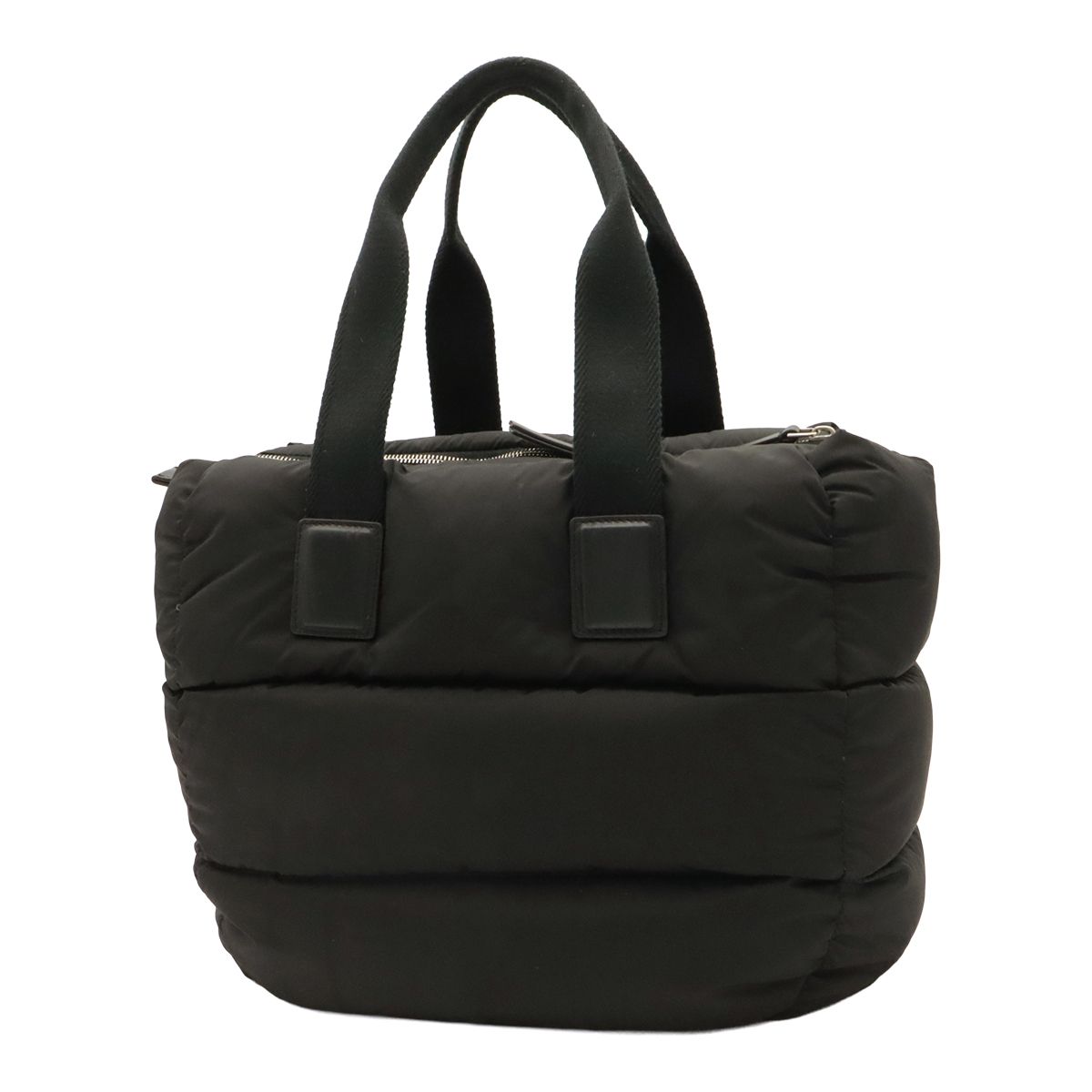 Moncler Caradoc Tote Shoulder Bag Nylon Black — view 2