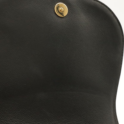 Celine Horsebit Small Shoulder Bag Pochette Crossbody Leather Black Gold — view 8