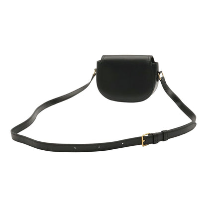 Celine Horsebit Small Shoulder Bag Pochette Crossbody Leather Black Gold — view 2