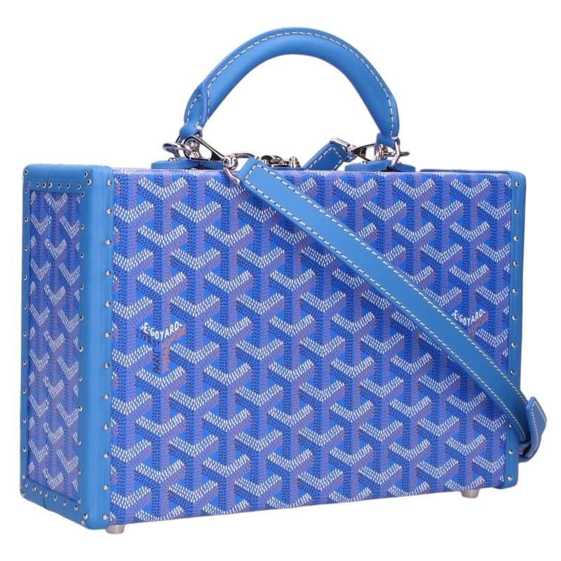 Goyard Grand Hotel PM Canvas 2-Way Handbag PM
