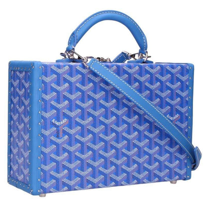 Goyard Grand Hotel PM Canvas 2-Way Handbag PM