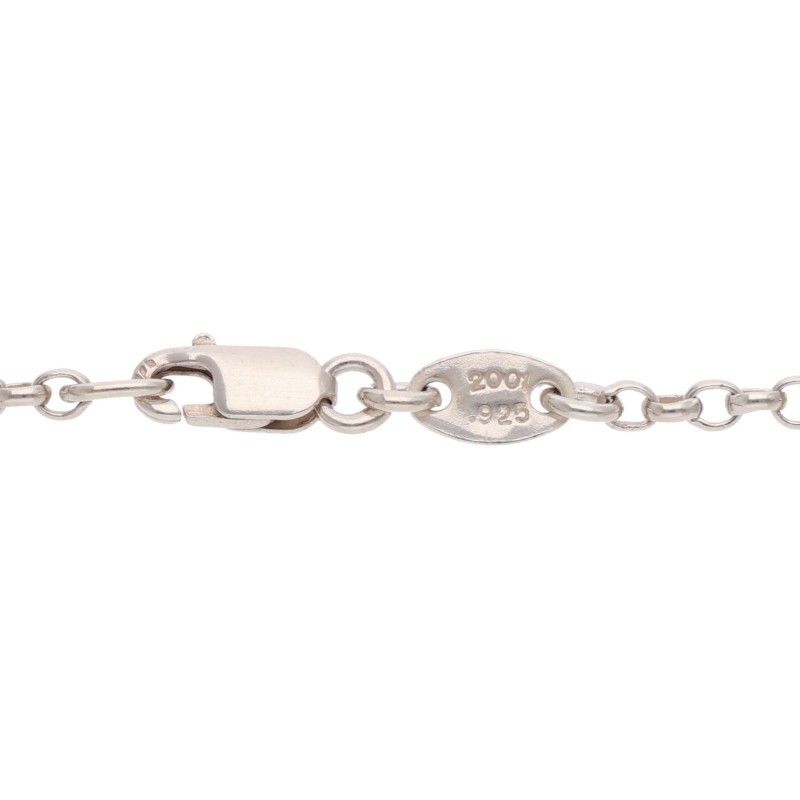 Chrome Hearts Roll Chain Silver Necklace — view 4
