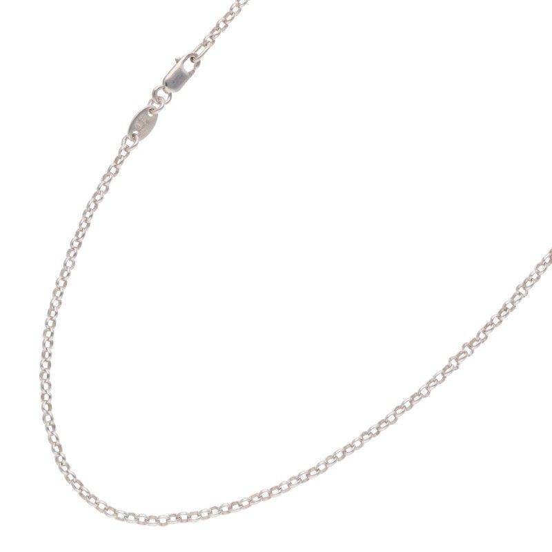 Chrome Hearts Roll Chain Silver Necklace