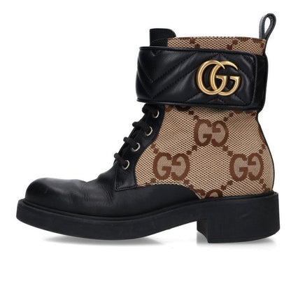 Gucci Jumbo GG Marmont Side Zip Boots