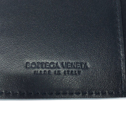 Bottega Veneta Intrecciato Leather Pass Case Blue — view 3