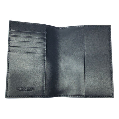 Bottega Veneta Intrecciato Leather Pass Case Blue — view 6