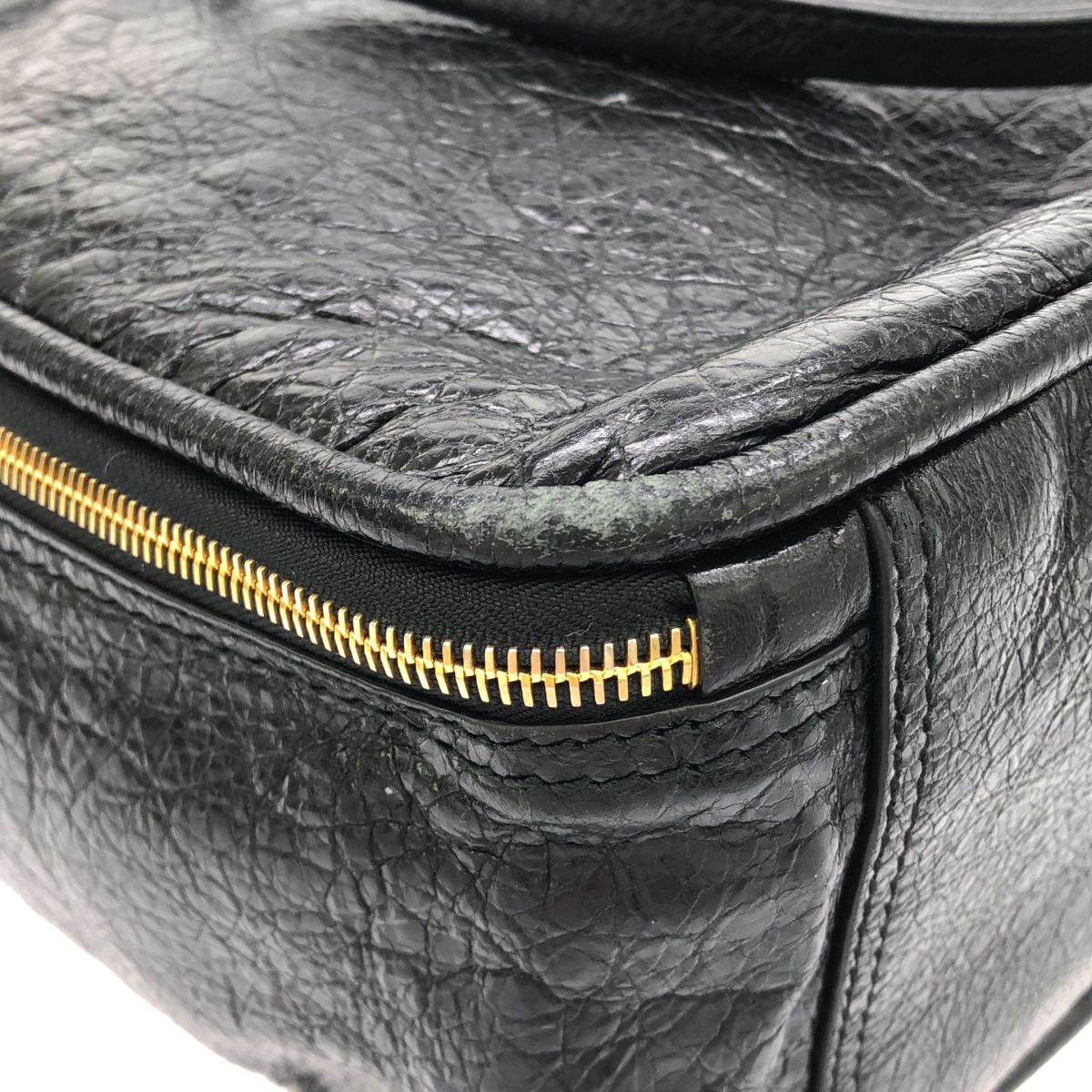Balenciaga Blanket 2-Way Shoulder Bag Black — view 7