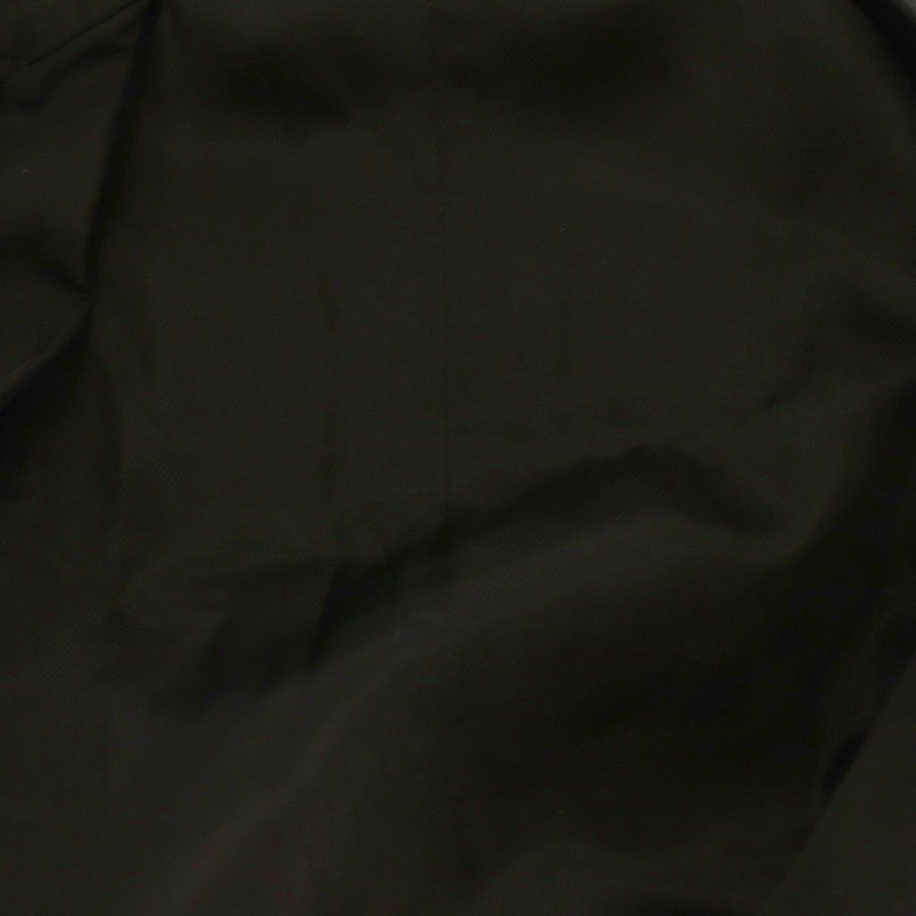 Prada Archive Nylon Trench Coat Long Black AD L — view 4