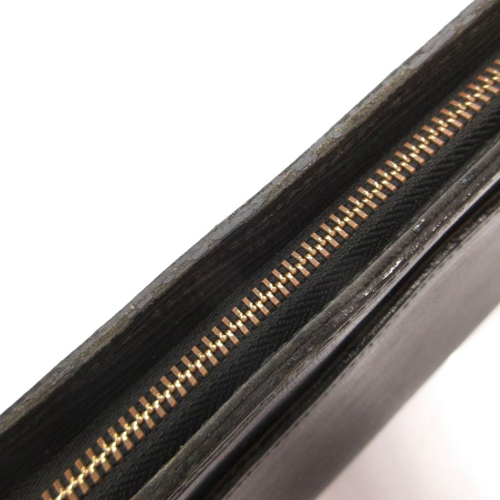 Versace Gianni Clutch Leather Strap Logo Black — view 7