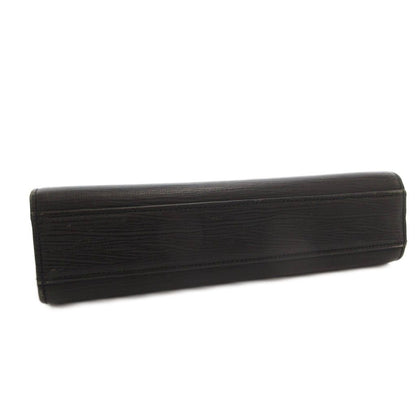 Versace Gianni Clutch Leather Strap Logo Black — view 4