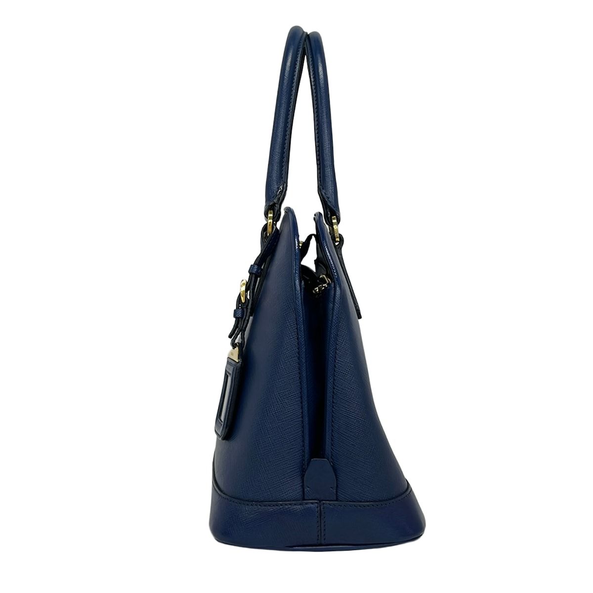Prada Tote Bag Navy Leather — view 4