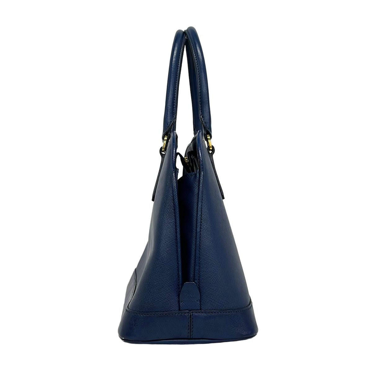 Prada Tote Bag Navy Leather — view 2