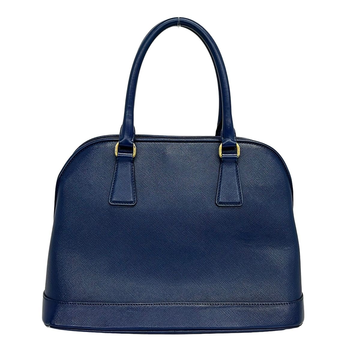 Prada Tote Bag Navy Leather — view 3
