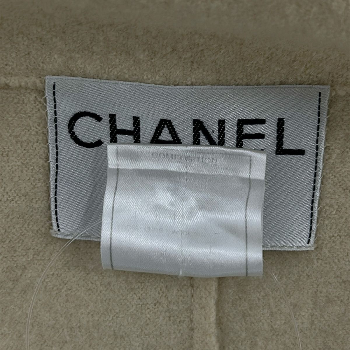 Chanel Coat M Ivory 38 — view 4