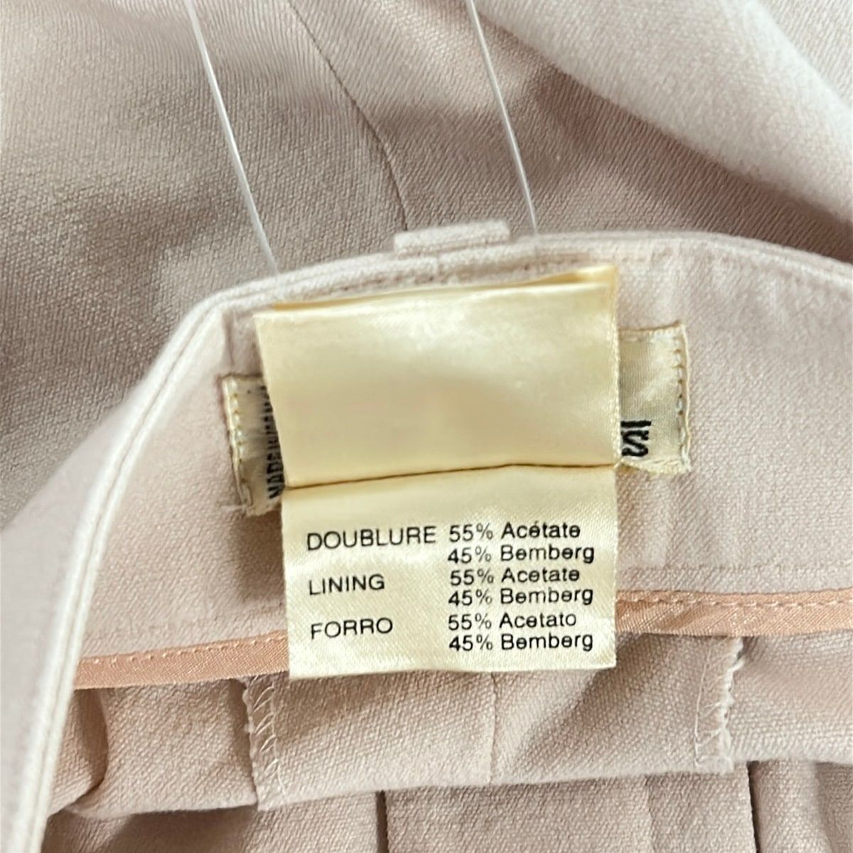 Hermes Pants M Pink Full Length 40 — view 4