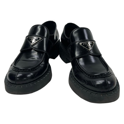 Prada Loafers Black Leather — view 2