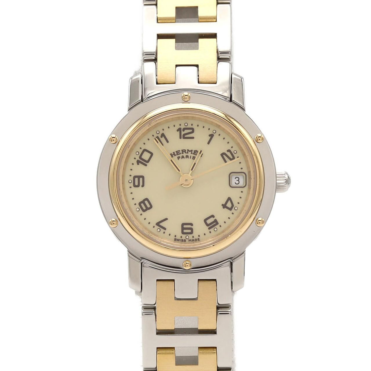 Hermes Clipper Ssx Quartz Watch
