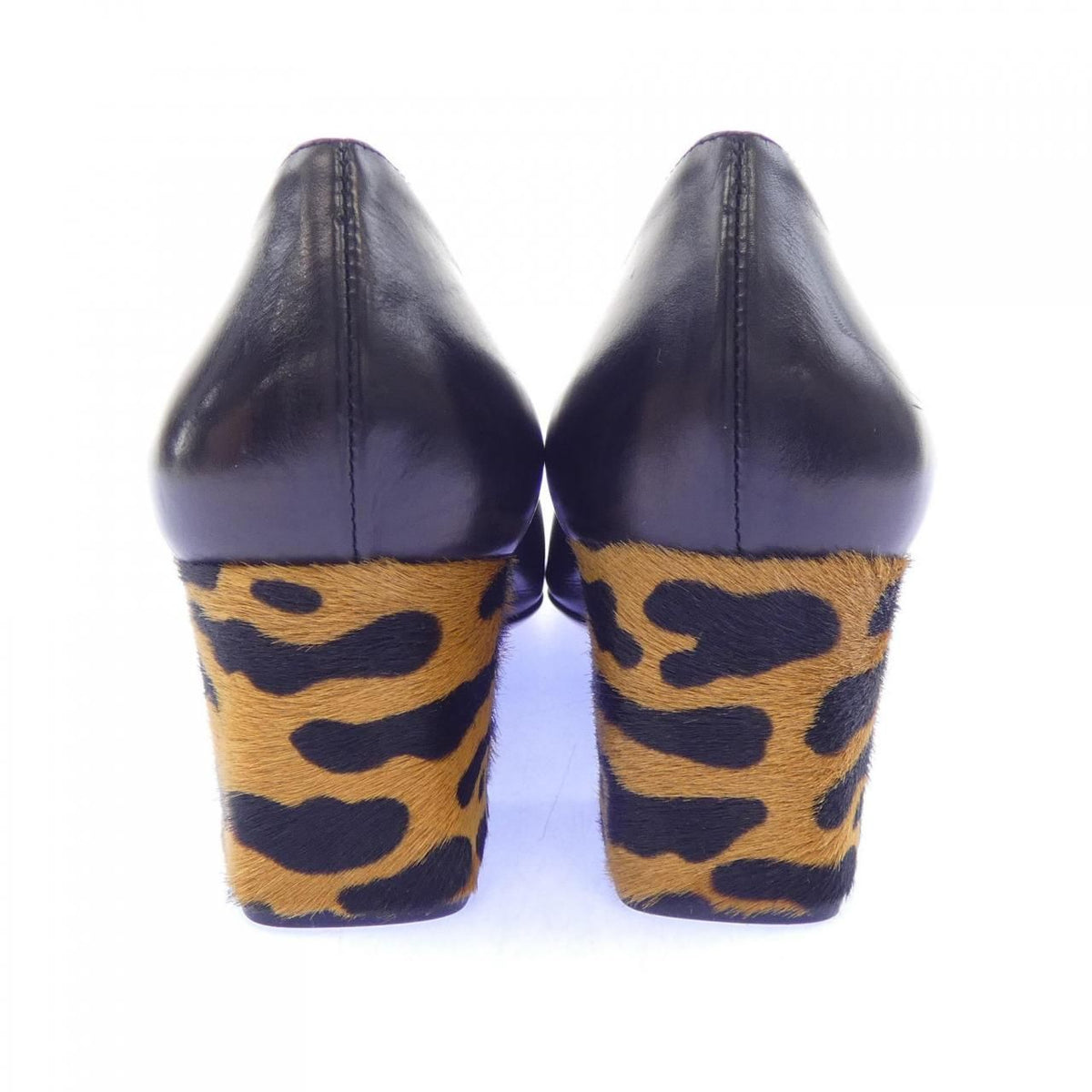 Prada Nero Miele Pumps Heels — view 5