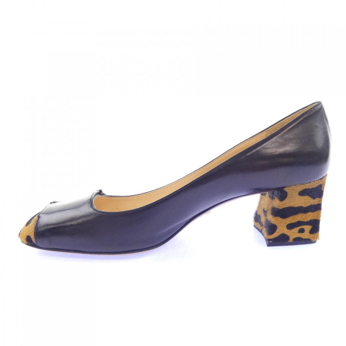 Prada Nero Miele Pumps Heels — view 2