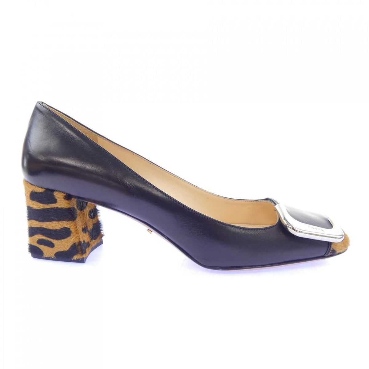 Prada Nero Miele Pumps Heels