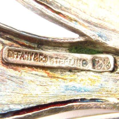 Tiffany & Co Brooch Silver 18K Yellow Gold Ribbon — view 3