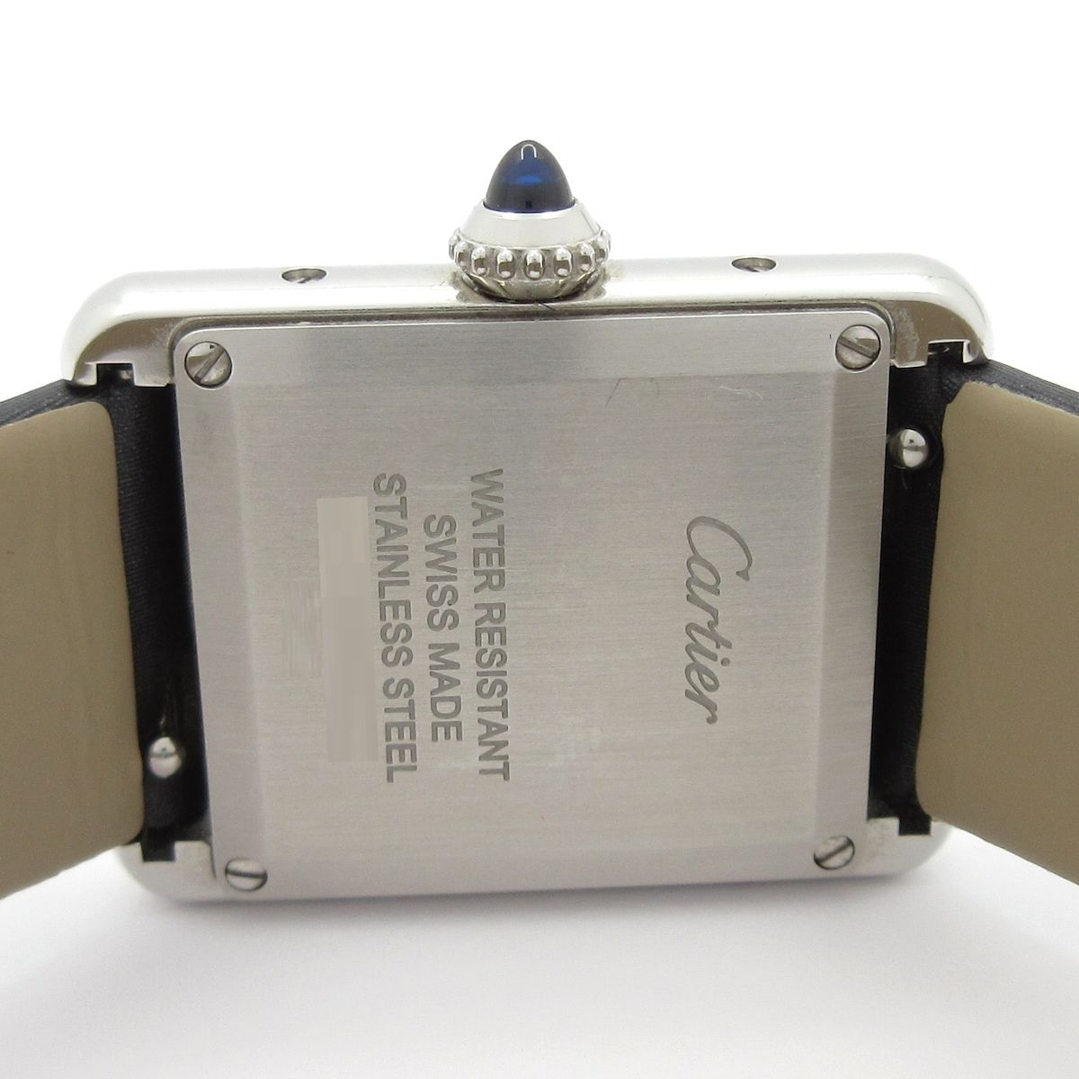 Cartier Watch Tank Must SM SS Diamond Bezel Silver — view 5