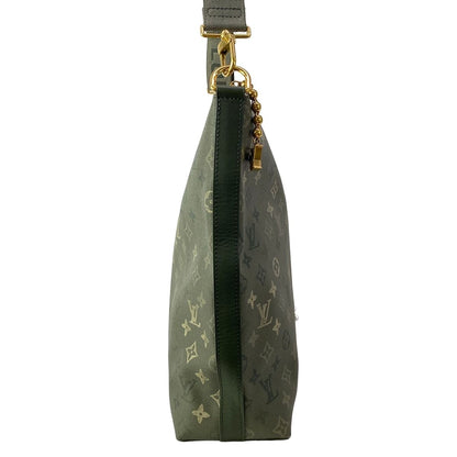 Louis Vuitton Shoulder Bag Collection Vagabond Hobo Khaki Leather — view 2
