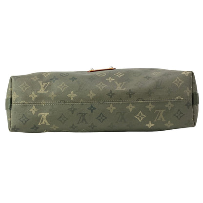 Louis Vuitton Shoulder Bag Collection Vagabond Hobo Khaki Leather — view 5