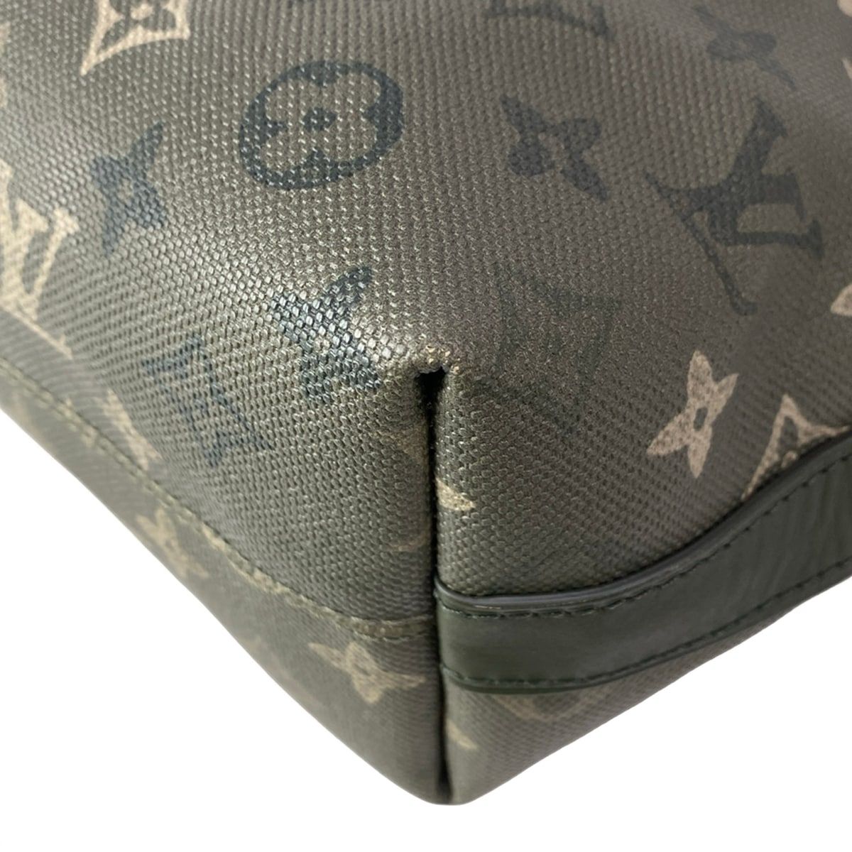 Louis Vuitton Shoulder Bag Collection Vagabond Hobo Khaki Leather — view 8