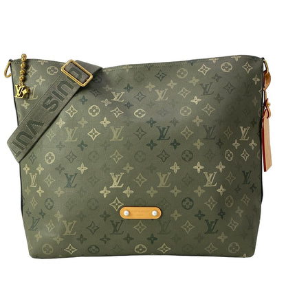 Louis Vuitton Shoulder Bag Collection Vagabond Hobo Khaki Leather