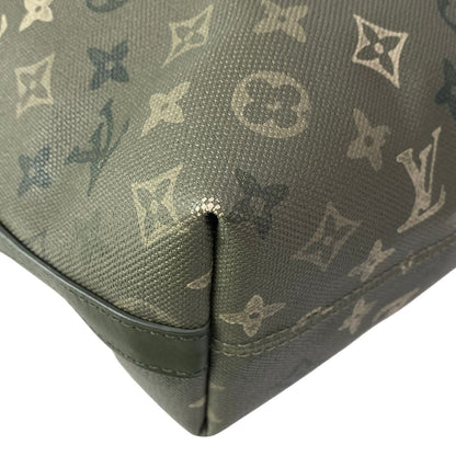 Louis Vuitton Shoulder Bag Collection Vagabond Hobo Khaki Leather — view 7