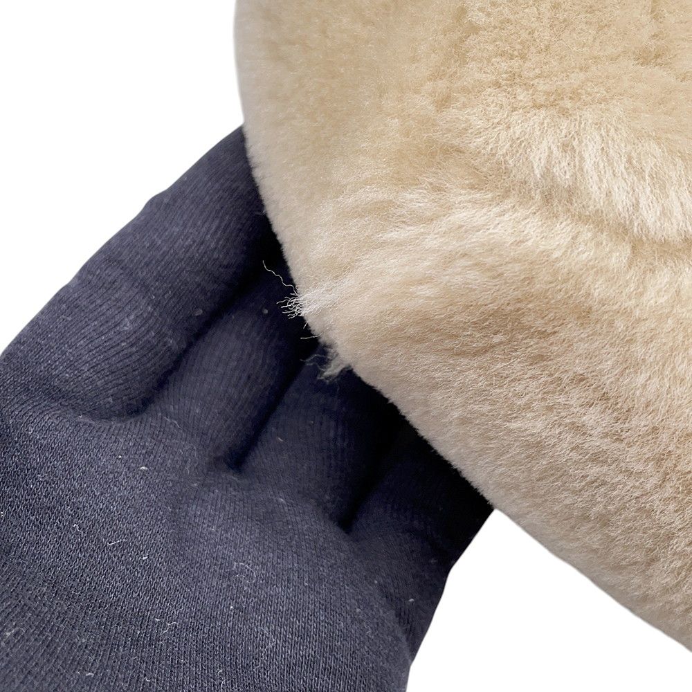 Prada Tote Bag Shearling Suede Fur — view 7