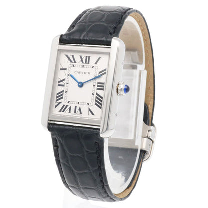 Cartier Tank Solo SM Watch Stainless Steel Quartz — view 2